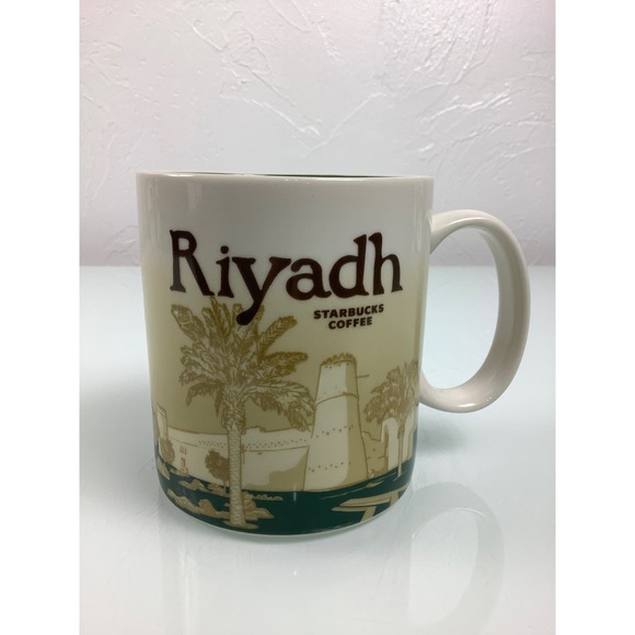 Starbucks coffee Riyadh Icon Series Coffee Mug cup 16 oz EUC - Picture 1 of 6